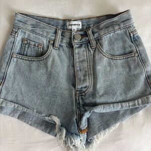 Jean shorts